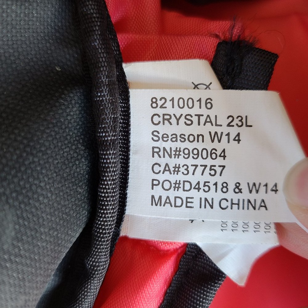 Dakine Pink Accent Blue Burnout Full Sized Backpack - Picture 9 of 9
